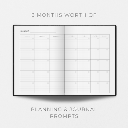 monthly weekly daily planner the growth and productivity journal