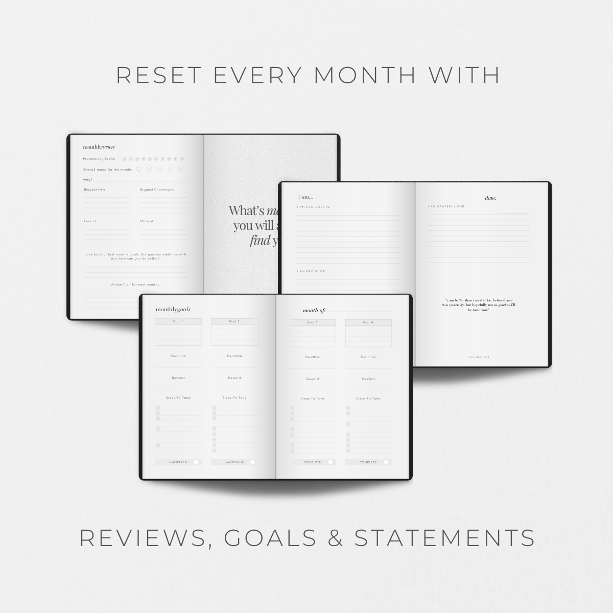 reviews journal planner the growth and productivity journal
